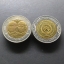 เหรียญ 10 บาท สองสี ที่ระลึกครบ 90 ปีกรมทางหลวง ปี2545 ไม่ผ่านใช้