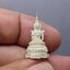 พระแก้ว 75 พรรษา รัชกาลที่9 เนื้อเงิน พิมพ์เล็ก ขนาดสูง 2.5 เซน ปี2545 พร้อมกล่องเดิม