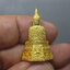 พระแก้วมรกต ทรงเครื่องฤดูหนาว เนื้อโลหะเคลือบสีเขียว เครื่องทรงชุบทอง ขนาดสูง 3 เซน สำนักพระราชวัง สร้าง พุทธาภิเษก ณ วัดพระศรีรัตนศาสดาราม พ.ศ.2547 พร้อมตลับเดิม
