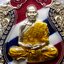 เหรียญเสมาเสือคาบดาบ รุ่น1 อัลปาก้าลงยาธงชาติ (แจกยกลัง)หลังยาน้ำเงิน ตอกพิเศษ ตอกหัวเสือ หลวงพ่อพัฒน์ วัดห้วยด้วน โคท 94
