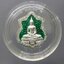 พระพุทธโสธร หลังหลวงพ่อเกษร รุ่นสร้างเขื่อน เนื้อเงินขัดเงาพ่นทราย วัดโสธรวรารามวรวิหาร พ.ศ.2552 พร้อมกล่องเดิม