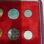 ชุดเหรียญกษาปณ์ 34 เหรียญ Royal Thai mint (มี 5 สตางค์ ดีบุก 2 เหรียญ ปี2500 หายาก)พร้อมกล่องผ้าใหม เดิมๆ จากกรมธนารักษ์