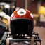 Mototwist helmet (ขาวเงาลายไฟ) (สอบถามไซส์ก่อนสั่งซื้อ)