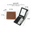 กระเป๋าสตางค์หนังแท้ เทคโนโลยี RFID ป้องกันโจรกรรม กระเป๋าตังหนังแท้ กระเป๋าเงิน กระเป๋าใส่บัตร ทนทาน รหัส F06