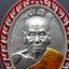 เหรียญไข่พยัคฆ์มหาเฮง มหาบารมี 99 เนื้อเงินลงยาขอบแดง หลวงพ่อพัฒน์ วัดห้วยด้วน โคท 137 (SKU-03427)