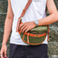 กระเป๋า Century LC Bag แคนวาส+หนังวัว สีเขียว