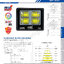 Floodlight LED NEOX รุ่น Super COB ขนาด 200w 300w 400w 500w 600w