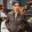 เสิ้อหนังแท้ Country Man สีน้ำตาล (กรุณาสอบถามไซส์ก่อนสั่งซื้อ)
