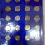 เหรียญ 1 บาท ครบชุด วาระและหมุนเวียน 22 เหรียญ รัชกาลที่9 ไม่ผ่านใช้ พร้อมแผงบรรจุเหรียญ