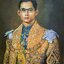 ภาพวาด พระบาทสมเด็จพระเจ้าอยู่หัว รัชกาลที่ 9 ร.9