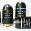 เลนส์ใกล้วัตถุ 4X 10X 40X และ 100 X oil