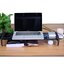แท่นวางจอคอมพิวเตอร์ 9cyber รุ่น MS-2000 Black (4 USB Port+Fast Charge) สีดำ