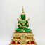 พระพุทธรูป พระแก้วมรกต ทรงเครื่องฤดูร้อน หน้าตัก 9 นิ้ว พิธี วัดพระแก้ว จ.เชียงราย พ.ศ.2563 (ชื่อเดิม : วัดป่าญะ หรือวัดป่าเยียะ)