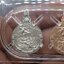 เหรียญพระมหาชนก ครบชุดทองคำ พิมพ์เล็ก (เนื้อทองคำ เนื้อนาค เนื้อเงิน) ปี2542 พร้อมหนังสือ