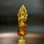 พระพุทธมหาจักรพรรดิ ปางเปิดโลก หน้าตัก 5 นิ้ว ปิดทอง ติดคริสตัล วัดกษัตราธิราชวรวิหาร จ.อยุธยา