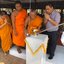 เหรียญเจริญพร บน รุ่นเททอง 98 ปี พิมพ์นาคปรก เนื้อมันปู โคท 1492 (ป๋อง สุพรรณ) หลวงพ่อพัฒน์ วัดห้วยด้วน พ.ศ.2562