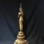 พระพุทธรูปปางอุ้มบาตร ทรงเครื่องจักรพรรดิ์ วัดอรุณราชวรารามราชวรมหาวิหาร ปี พ.ศ.2539