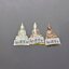 หลวงพ่อโสธร ชุด 3 องค์ (เนื้อเงินสามกษัตริย์ เนื้อเงิน เนื้อนวะ) รุ่นโสธร 2560 ตำรวจ ๘ ริ้ว ขนาดสูง 1.6 เซน ปี2560 พร้อมกล่องเดิม ใบเซอร์ โคท 2597