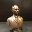 พระบรมรูปหล่อในหลวง รัชกาลที่ 9 ฉลองสิริราชสมบัติ รุ่น ทรงงาน สีทองพิเศษ limited