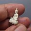 พระพุทธสิหิงค์ เนื้อเงิน ขนาดสูง 1.9 ซ.ม.พิธีพุทธาภิเษก ณ พระอุโบสถวัดบวรนิเวศวิหาร ปี2545 พร้อมกล่องเดิม