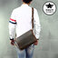 กระเป๋าหนังแท้ กระเป๋าสะพายข้างผู้ชายหนังแท้ [CODE: A056]