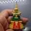 พระแก้วมรกต ทรงฤดูร้อน (ขนาดสูง 7.7 เซน) เนื้อโลหะเคลือบสีเขียว เครื่องทรงชุบทอง สำนักพระราชวัง สร้าง พุทธาภิเษก ณ วัดพระศรีรัตนศาสดาราม พ.ศ.2547 ซีลเดิม รับประกันแท้