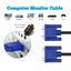 MUISUNGSHOP สาย VGA 1.5 ม. ถูกที่สุด สายต่อจอ VGA Monitor สายต่อจอคอมพิวเตอร์ VGA MaleTo Male 3 + 5 Pin