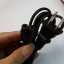สายไฟACพร้อมปลั๊กหัวท้ายก้น2รูมีร่องคล้ายเลขแปด8สำหรับต่อวิทยุTVยาว18M-2Mเมตรราคา