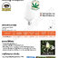 หลอด LED ปลูกพืช สมุนไพร ดอกไม้ 25W FSL แสงคูลไวท์ 4000K LED Planting Lamp