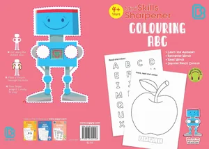 SAP_Mini Skills Sharpener COLOURING ABC (4+ Years) สมุดภาพระบายสีตัว ...