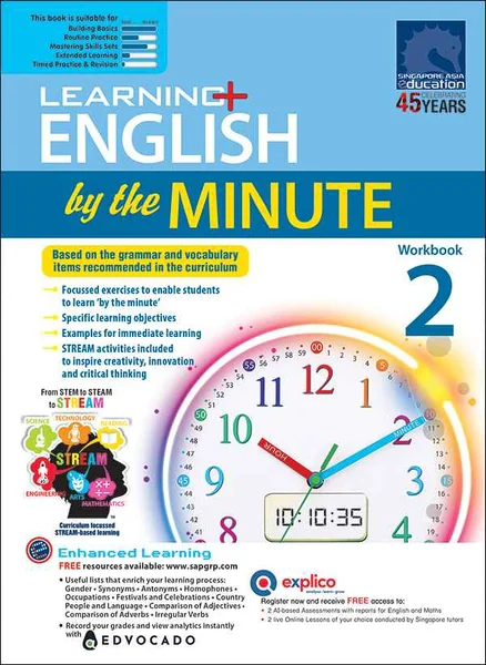 SAP_Learning+ ENGLISH by the MINUTE Workbook 2 แบบฝึกหัดภาษาอังกฤษ ...