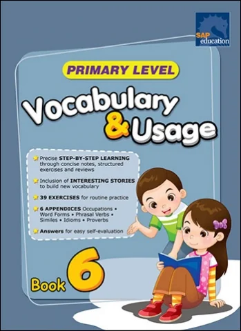 SAP_PRIMARY LEVEL Vocabulary & Usage Book 6 แบบฝึกหัดภาษาอังกฤษสำหรับ ...